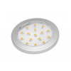 GTV LED svítidlo Lumino silver 12V DC, 1.5W, 16 SMD3528, studená bílá, 2m kabel s miniAMP