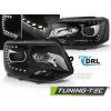 Tuning-tec PREDNÉ SVETLOMETY TRUE DRL BLACK pasujú na VW T5 2010-15