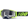 100% Gogle 100% ARMEGA Googgle DEKER Lens (Szyba przezroczysta Anti-Fog, LT 88% -92%) (NEW)