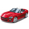 Bburago Plus Fiat 124 Spider (červený) 1:24