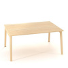 INTERIER-RICANY Pracovné stoly Bench ALFA ROOT 160x160cm, dub