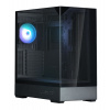 Zalman skříň P40 Prism / miniIT / 120mm ARGB fan / 2xUSB 3.0 / USB-C / panoramatická / černá