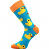 Ponožky trendy pánske Lonka Depate Kačenky - modré-žlté, 43-46