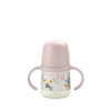 Suavinex Prvá fľaša s uškami Walk 150 ml Ružová