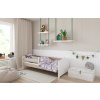 BabyBeds Detská posteľ EMMA srdiečka Farebné prevedenie: Dub, Velikost postele: 160x80 cm, Úložný priestor k posteli: Nie, bez úložného priestoru