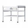 SucceBuy Podstavec pod práčku 64x63,5x61,5CM Železný pre chladničku 136KG Univerzálny