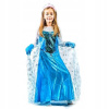 Dievčenský kostým - Detské šaty princezná Elsa - Frozen M (Dievčenský kostým - Detské šaty princezná Elsa - Frozen M)