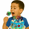 TOPPER JEDLANY VYREZANÉ POSTAVIČKY PIXELE HRA CREEPER DEKORÁCIA NA TORT 10ks