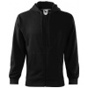 Pánska rozopínací mikina Malfini TRENDY ZIPPER 410 čierna MLF-410-01 - L