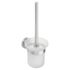 Sapho X-STEEL WC kefa nástenná, brúsená nerez SPH XS301