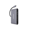 Canyon DS-14, Multiport Docking Station, 8 portov, 1xUSB-C 100W+1xUSB3.0+1xHDMI+1xVGA+1xRJ45+1xaudio 3,5mm CNS-TDS14