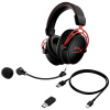 HyperX Cloud Alpha Wireless náhlavná súprava cez ucho bezdrôtové, 4P5D4AA, stereo, čierna/červená; 4P5D4AA