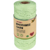 Macramé - příze - SOFT GREEN - zelená