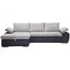 Xora ROHOVÁ SEDACIA SÚPRAVA, textil, svetlosivá, tmavosivá - Sedačky - 00299100142D