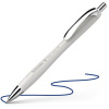Guľôčkové pero, 0,7 mm, stláčací mechanizmus, SCHNEIDER Slider Rave XB, strieborná sivá