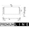 MAHLE Chladič, chlazení motoru BEHR *** PREMIUM LINE *** CR 2201 000P
