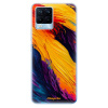Odolné silikónové puzdro iSaprio - Orange Paint - Realme 8 / 8 Pro