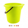 Kinekus Vedro plastové, objem 12L, s výlevkou, mix farieb