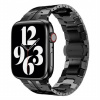 AppleKing elegantný remienok z nehrdzavejúcej ocele pre Apple Watch 42mm / 41mm / 40mm / 38mm - čierny - možnosť vrátiť tovar ZADARMO do 30tich dní