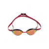 Plavecké okuliare arena PYTHON MIRROR - copper- white-redwine