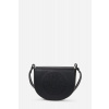 KABELKA KARL LAGERFELD K/CIRCLE SADDLE PERFORATED BLACK