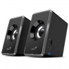 Reproduktory Genius SP-U125, 2.0, 3W (31730042403) čierny