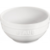 Mištička na občerstvenie Staub 12 cm biela