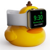AppleMix Držiak pre Apple Watch - silikónový nabíjací dok CUTE DUCK - žltý