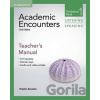 Academic Encounters 1 2nd ed.: Teacher´s Manual Listening and Speaking
