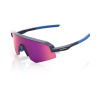 100% SLENDALE SL Satin Storm Metallic - Purple Mirror Lens