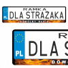 ČIERNY RÁMČEK NA REJOVÚ TABUĽU S VAŠÍM NÁPISOM