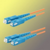 Optický patchkabel duplex SC-SC, 50/125 um MM, 1 m