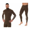 Sada Brubeck Ranger Merino Wool / Thermoactive Clothing Khaki XXL (Turistické turistické turistické spodné prádlo Ranger)