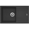 Granitový drez Sinks Linea 780 N Granblack
