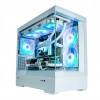 ZALMAN case P30, Mini Tower, mATX, 1xUSB 3.0, 1xUSB-C, 3x 120mm ARGB Fan, bílá P30 White