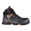 BASE FORTREX MID/T-WALL S3 B1601 / Bezpečnostná členková obuv S3 - čierna/oranžová 43