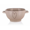 Banquet Miska keramická HEART 660 ml, béžová