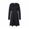 Tchibo - Trblietavé žakárové šaty - pre dámy - veľ. M 40/42 - farba: čierna/žakár