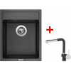 Sinks Classic 400 Metalblack + Mix 3 P GR
