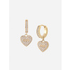 Guess dámske pozlátené náušnice JUBE03136JWYG T/U