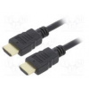Cable HDMI 2.0 HDMI plug,both sides PVC 0.5m black 30AWG