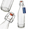 Sklenená fľaša s klipom 750 ml
