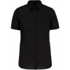 KARIBAN VINTAGE JUDITH K548 / Dámska košeľa s krátkym rukávom - black S