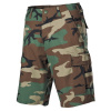US BDU kraťasy Rip Stop, woodland - XXL (M.F.H.)