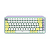 LOGITECH POP Keys bezdrôtová klávesnica fialová US (920-010736) WiFi (USB Unifying prijímač) / Bluetooth / Lokalizácia USFialová / Batéria 2x AAA