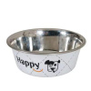 ZOLUX Nerezová miska HAPPY 25cm / 2,65l biela (ZOLUX Nerezová miska HAPPY 25cm / 2,65l biela)