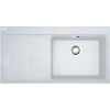 Franke Mythos Fragranitový drez MTG 611/7, 100x52 cm, biela-ľad 114.0150.010