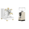 Lelit Bianca PL162T V3, white + Eureka Mignon Specialita, CR cream