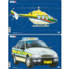 Helikoptéra/Policajné auto (2 v 1) (U3) - Larsen