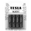 TESLA BLACK+ alkalická baterie AA (LR06, tužková, blister) 4 ks (14060420)